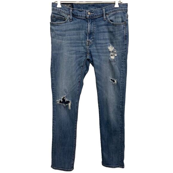 Abercrombie & Fitch Other - Abercrombie & Fitch Men's Langdon Skinny Blue Jeans Size 33 x 32 Stretch Denim